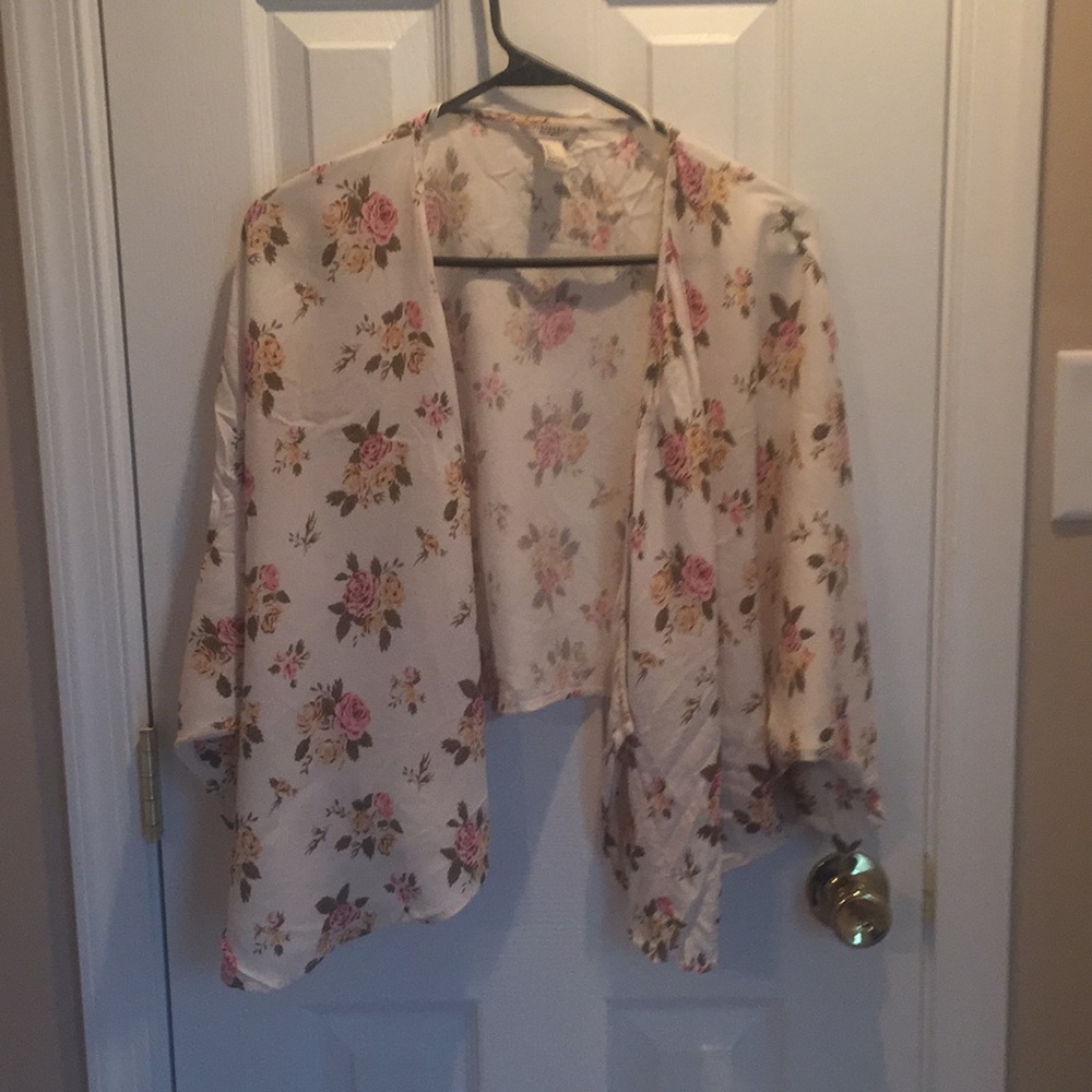 Floral shawl